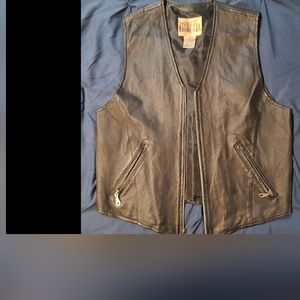 City Streets leather vest